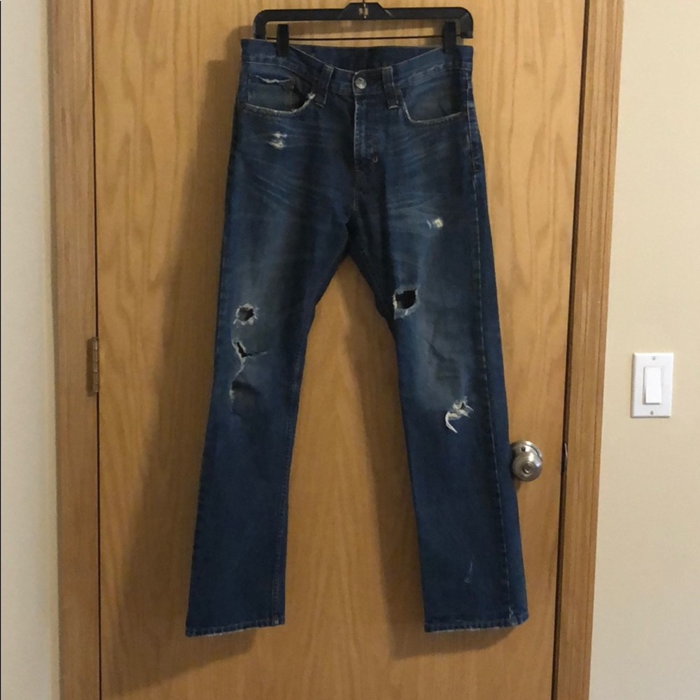 ❣️Men’s Bullhead Slim Distressed Jeans 30 X 30 ❣️